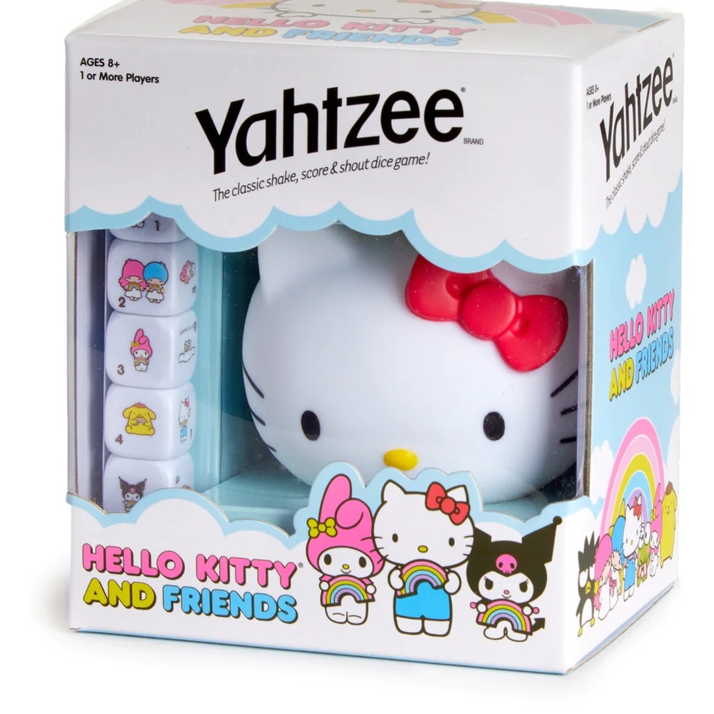 Hello Kitty Yahtzee game NWT